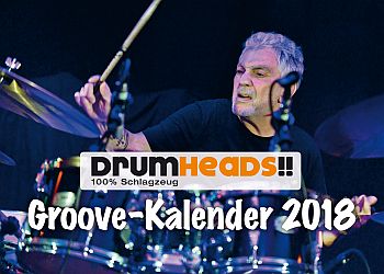 Drumheads Groove Kalender 2018