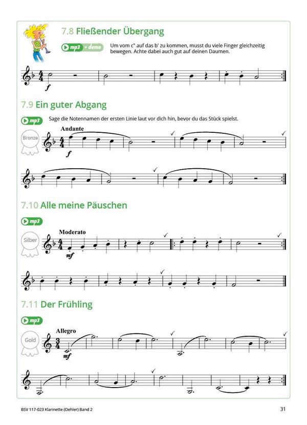 Gemeinsam lernen & spielen Band 2 (+Online Audio)