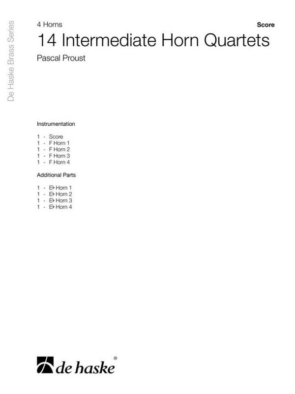 14 intermediate Horn Quartets