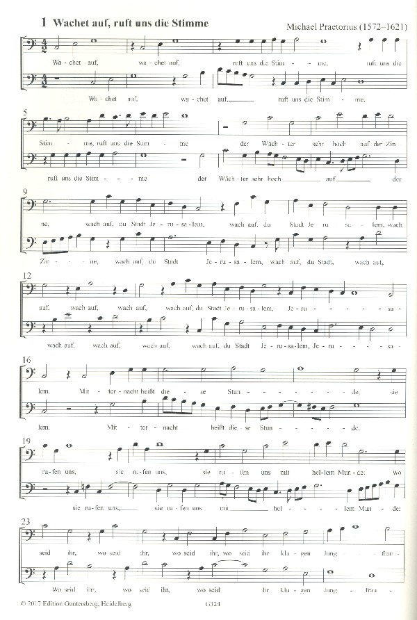 Weihnachtliche Bicinien