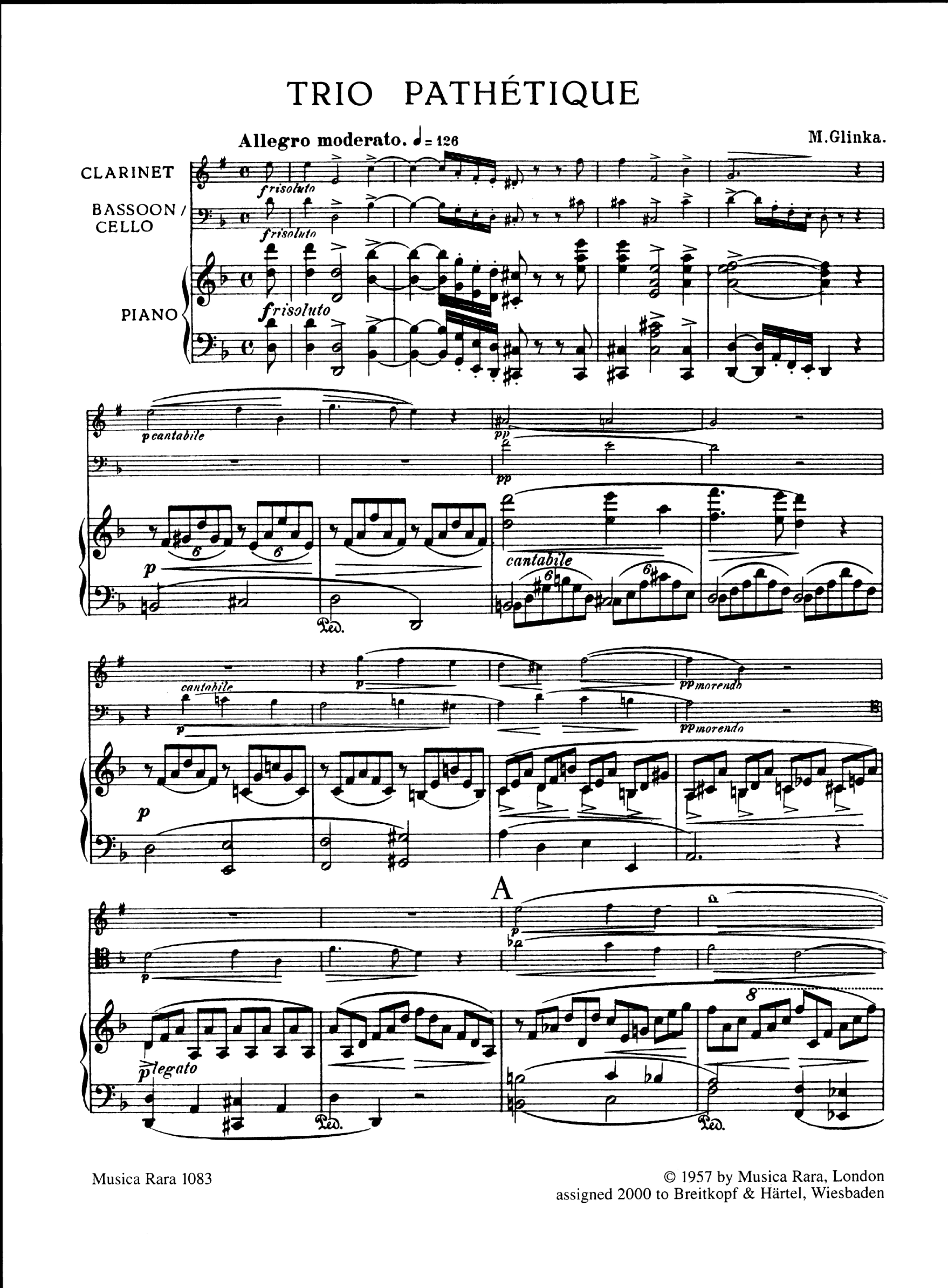Trio pathétique d-Moll
