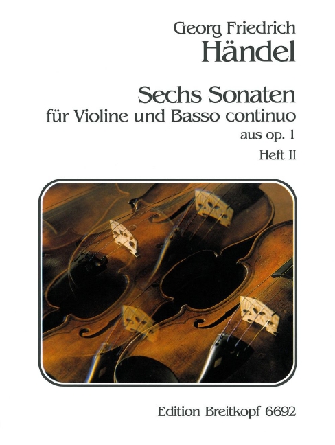 6 Sonaten aus op.1 Band 2  (op.1, Nr.13-15)