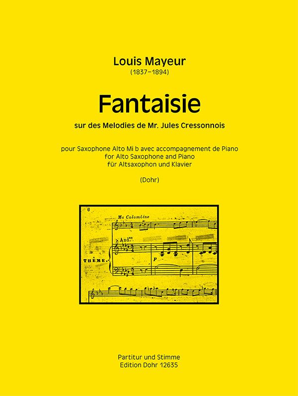 Fantaisie sur des mélodies de Mr. Jules Cressonnois