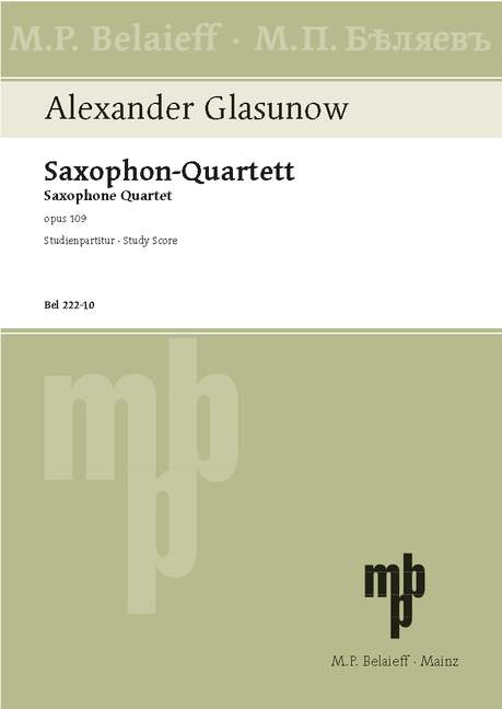 Quartett op.109