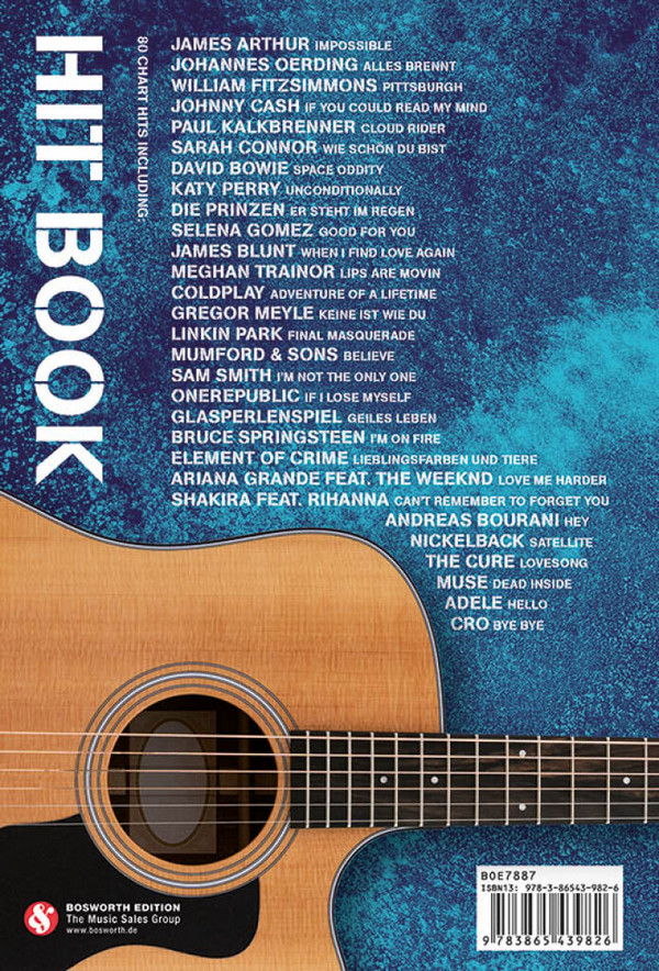 Hitbook update - Gitarre: