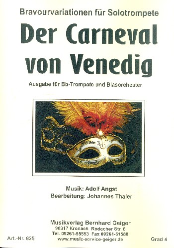 Der Carneval von Venedig Bravour-