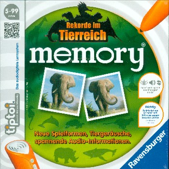 Tiptoi - Rekorde im Tierreich Memory