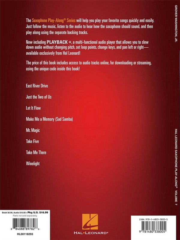 Grover Washington Jr. (+Online Audio Access):