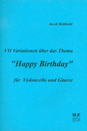 7 Variationen über das thema Happy Birthday