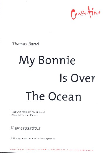 My Bonnie is over the Ocean