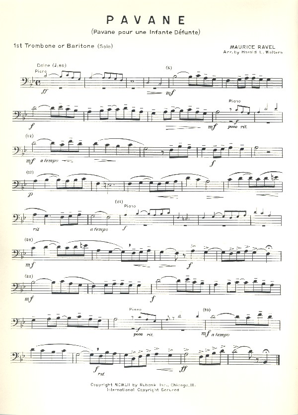 Pavane pour une infante défunte