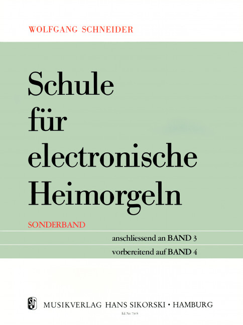 Schule für E-Orgel: