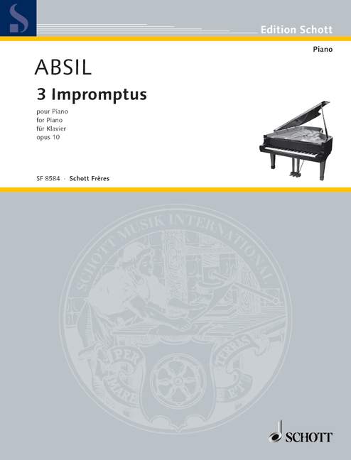 3 IMPROMPTUS OP.10 FUER KLAVIER