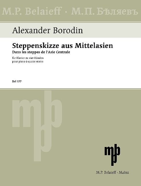 Eine Steppenskizze aus Mittelasien