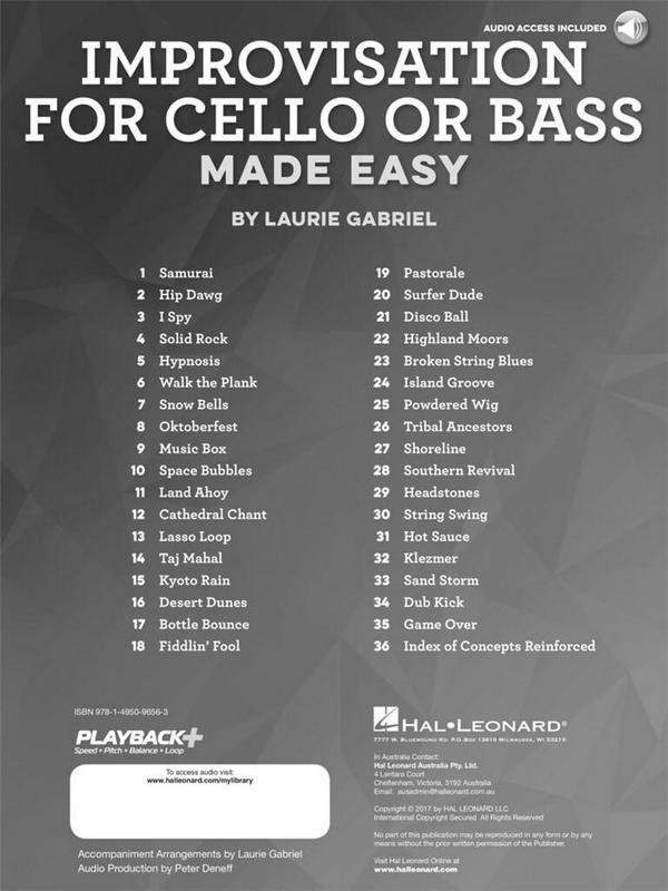 Improvisation made easy & (+Audio Access):