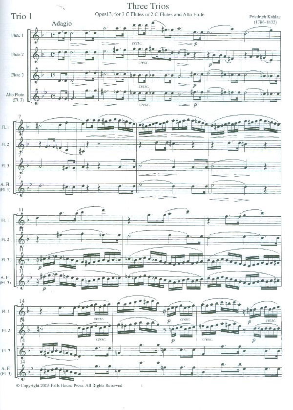 3 Trios op.13