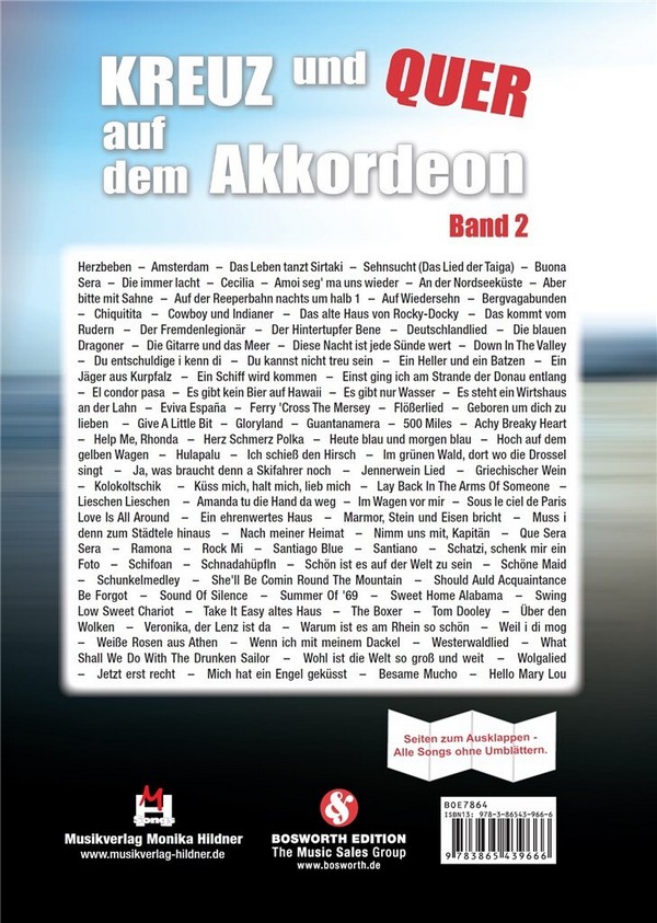 Kreuz und quer auf dem Akkordeon Band 2