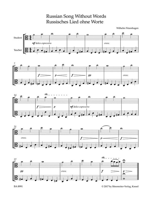 Sassmannshaus Viola Recital Album Band 2