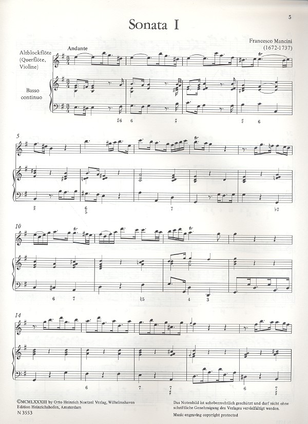 6 Sonaten Band 1 (Nr.1-2) 