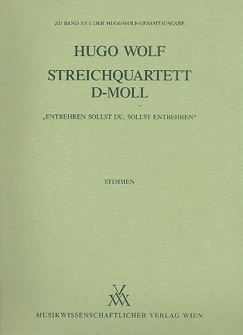 Streichquartett d-Moll