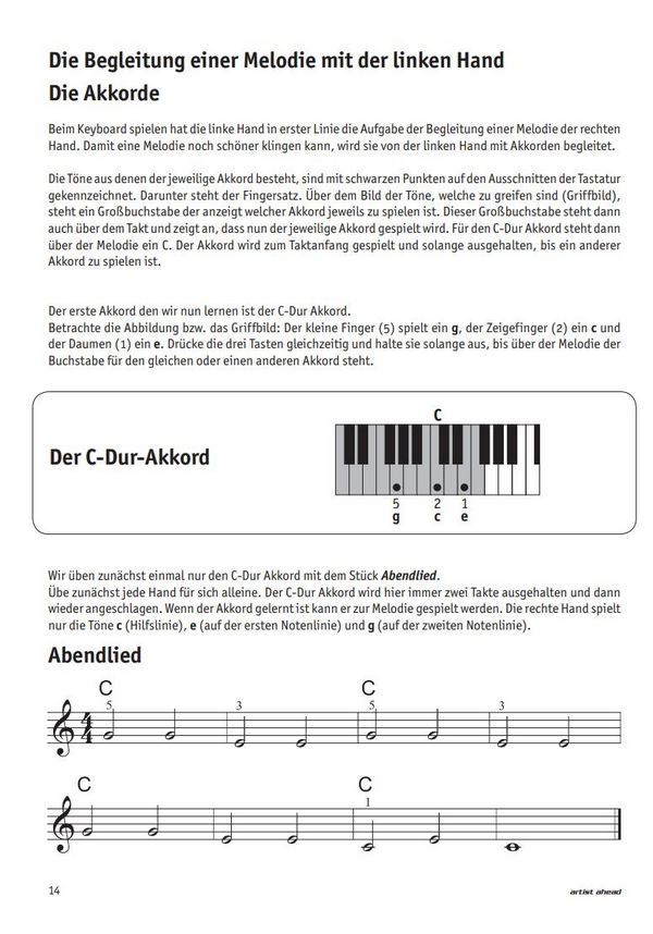 Meine erste Keyboardschule (+Online Audio)