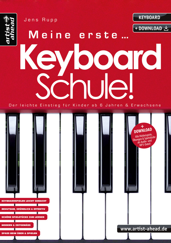 Meine erste Keyboardschule (+Online Audio)