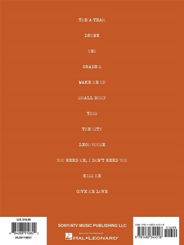 Ed Sheeran: Plus (+)