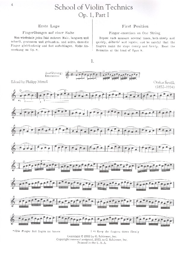 The School of Technics  op.1 parts 1-4