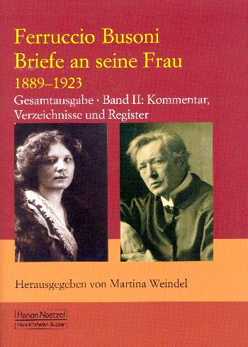 Briefe an seine Frau 1889-1923 Band 2 Kommentar, Verzeichnisse