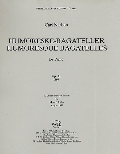 Humoresques Bagatelles op.11