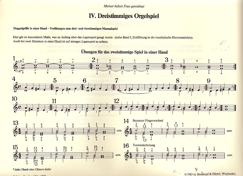 Orgelschule für den Anfangsunterricht Band 2