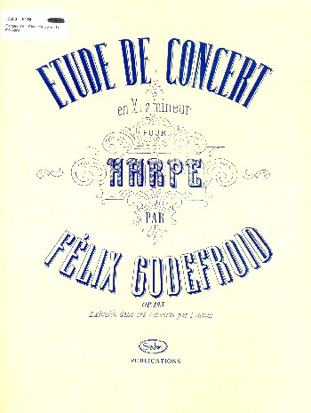 Etude de concert en mi b mineur op.193