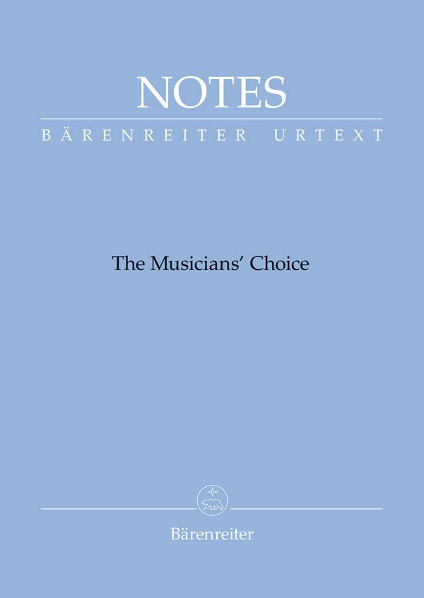 Notizbuch Notes - The Musician's Choice