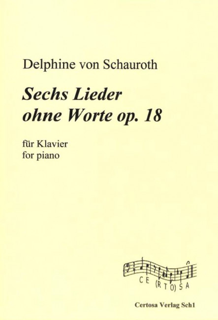 6 Lieder ohne Worte op.18