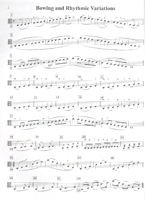 Scales for young Violists