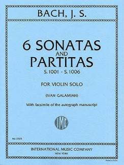 6 Sonatas and partitas BWV1001-1006