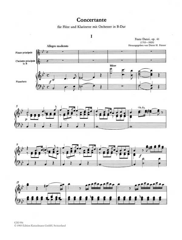 Concertante op.41 B-Dur