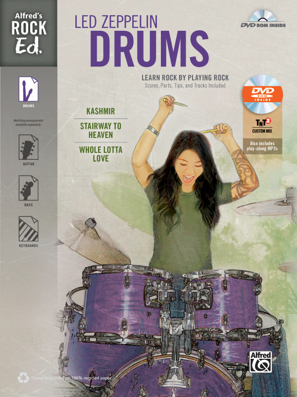 Led Zeppelin Drums (+DVD-ROM):