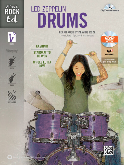 Led Zeppelin Drums (+DVD-ROM):