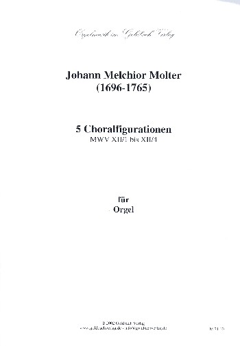5 Choralfigurationen MWVXII - MWVXII,4