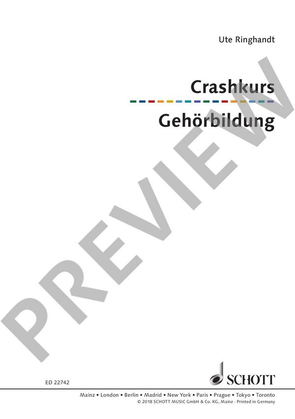 Crashkurs Gehörbildung (+CD)