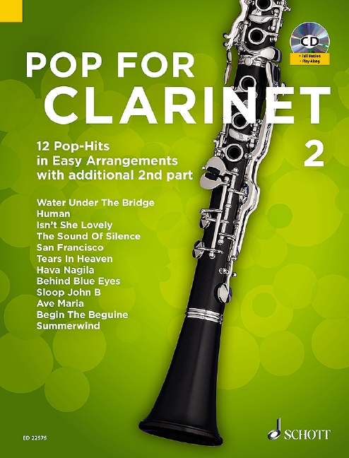 Pop for Clarinet Band 2 (+CD)