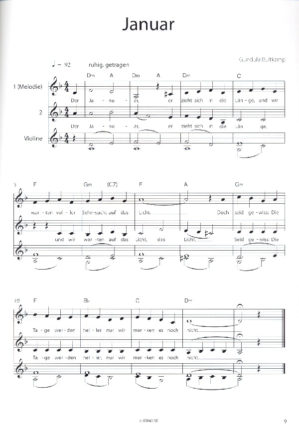 Bunte Lieder durch das Jahr (+CD)