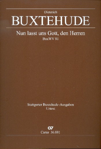 Nun lasst uns Gott den Herren BuxWV81