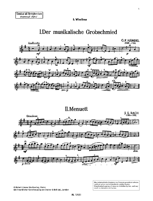 Gradus ad symphoniam Band 1 - Unterstufe