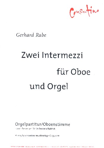 2 Intermezzi