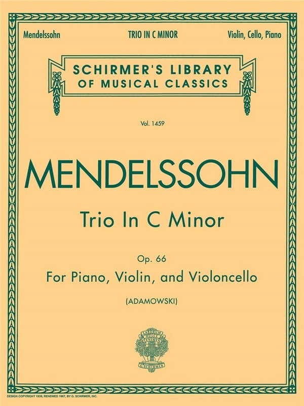Trio in c minor op.66