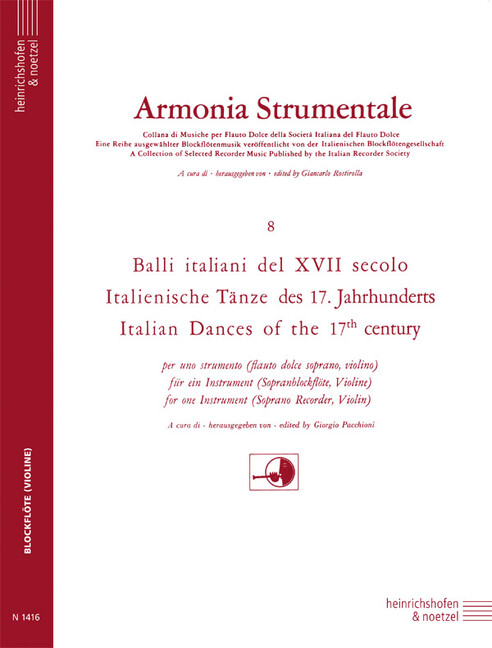 Italienische Tänze des 17. Jahrhunderts