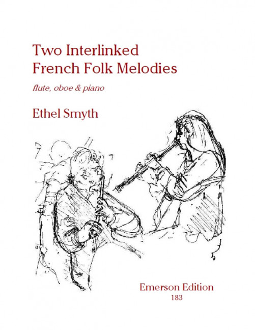 2 interlinked french Folk Melodies for Flute, Oboe and Orchestra