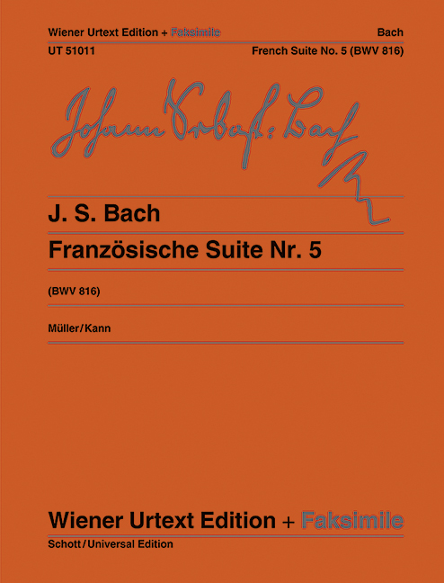 Französische Suite Nr.5 BWV816